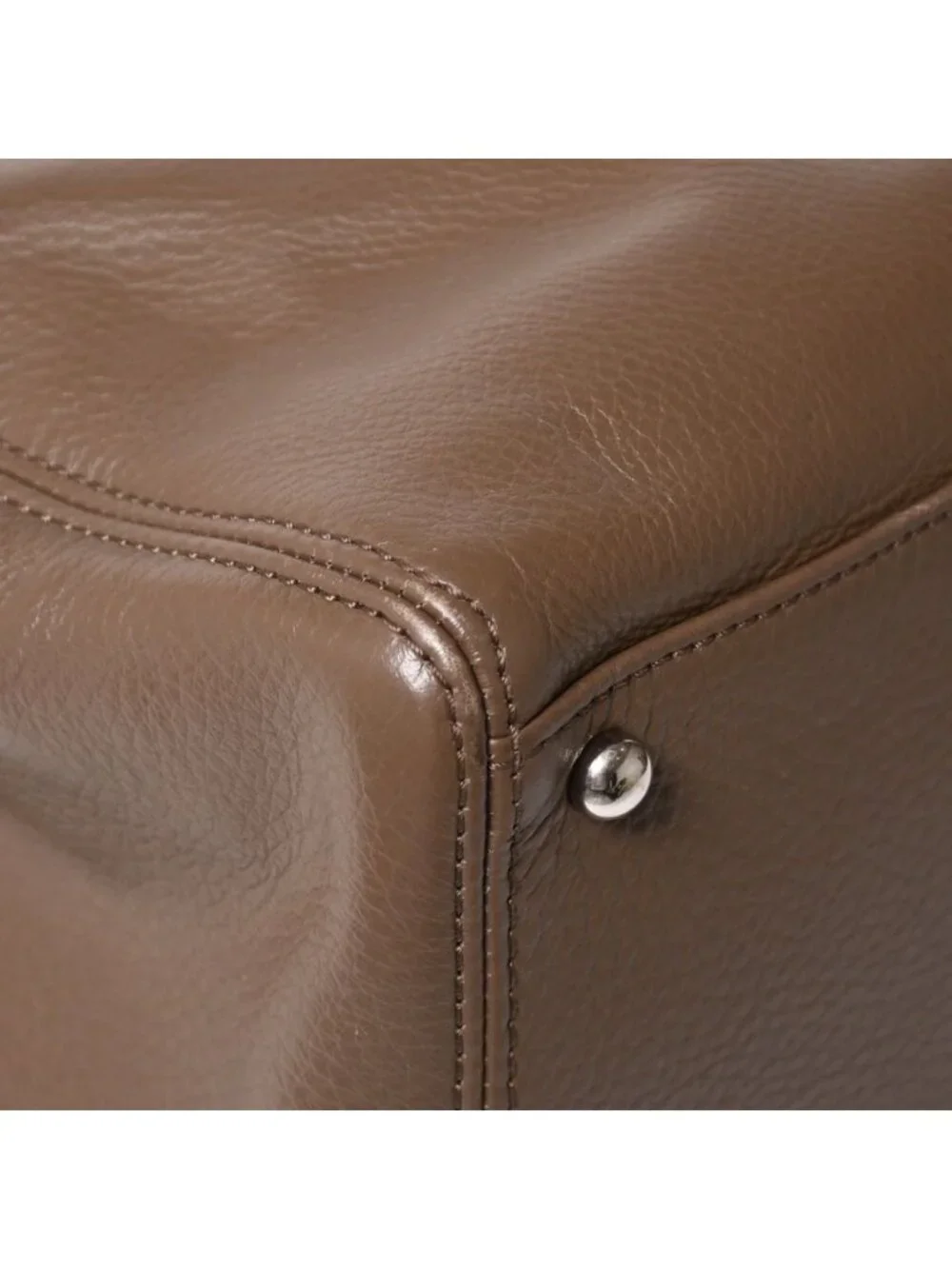 Chanel Executive Tote Bag Medium CC Logo Caviar Leather Brown